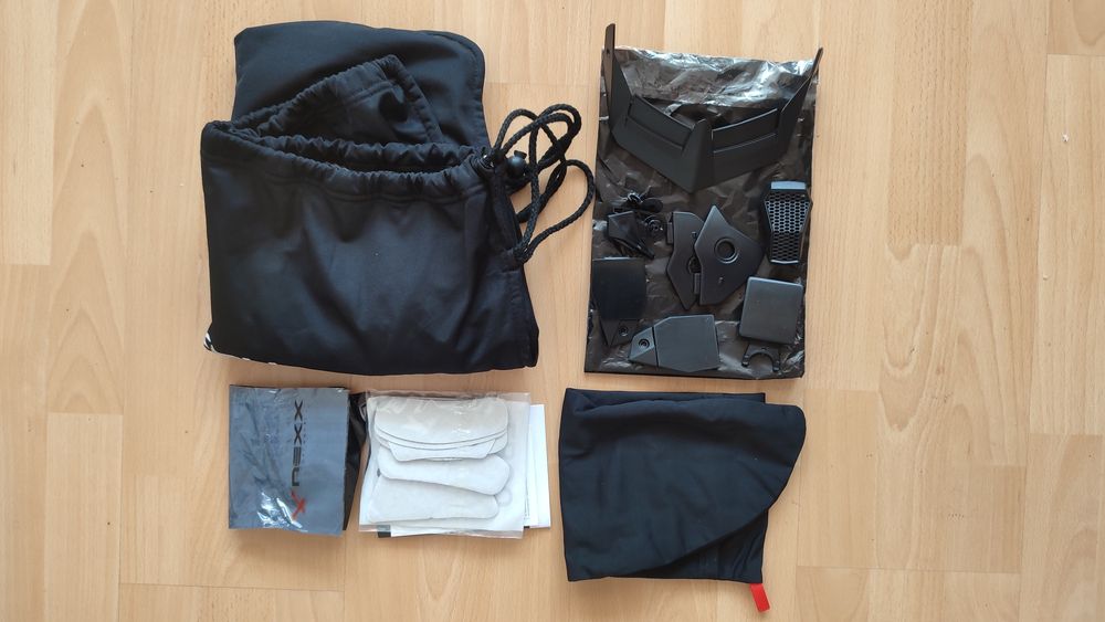 Casca moto adventure Nexx X. WED2, fibra de sticla, S + intercom Sena