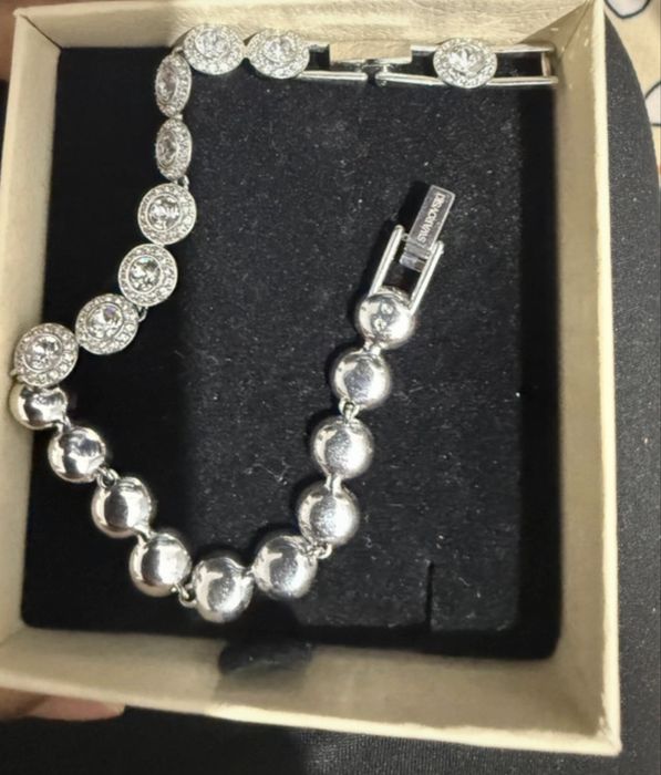 swarovski angelic гривна сребърна