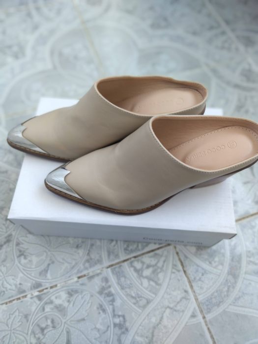 Saboți cu toc damă