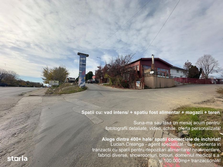 Spatii; vad, depozit, teren; 70-200mp, zona Kaufland CUG