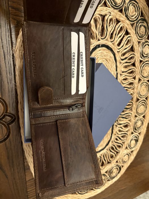 portofel piele naturala