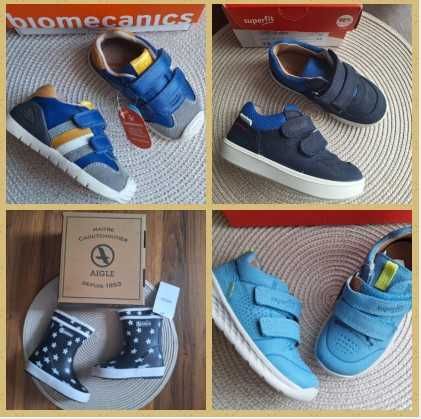 Нови обувки/сникърси/маратонки Biomecanics, Aigle и Superfit - н. 23