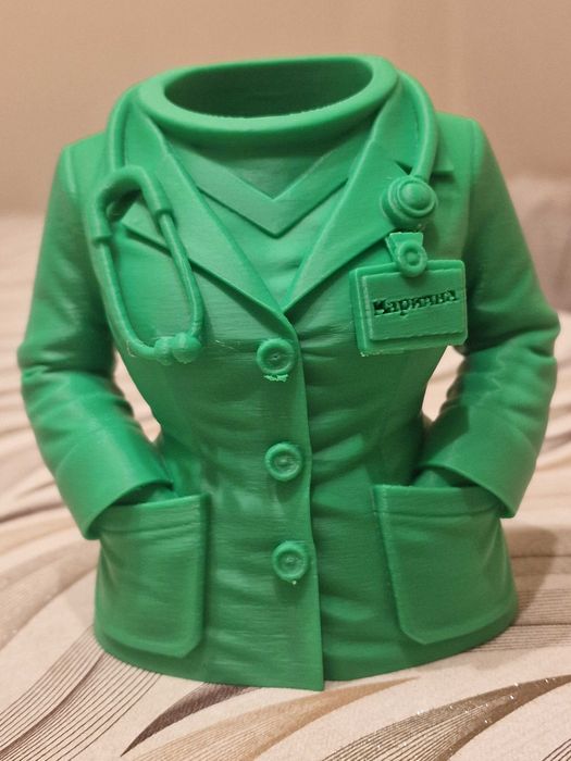 3D Принтиран Моливник / Органайзер "Доктор"/"Механик"