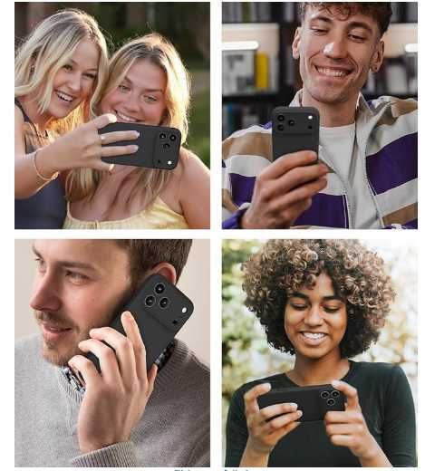 Husa iPhone 17 Pro Max Luxury Elegance Negru