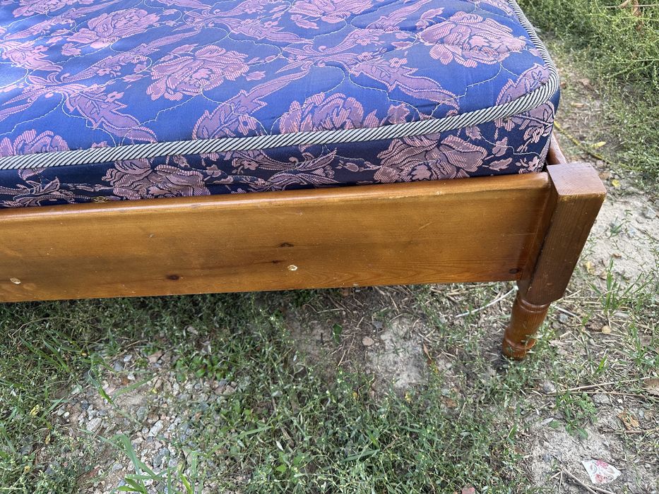 Кровать 90х200 нат. дерево