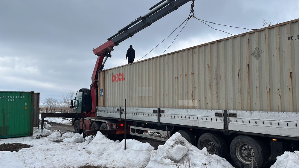 Перевозка 40 футовых контейнеров