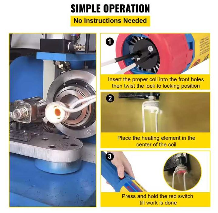 Магнитен индукционен нагревател с 8 нагревателни бобини 1100 W