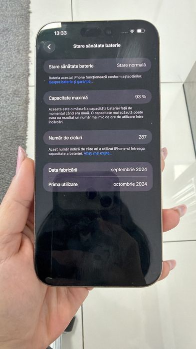 Vând iPhone 16 Pro Max 512 GB