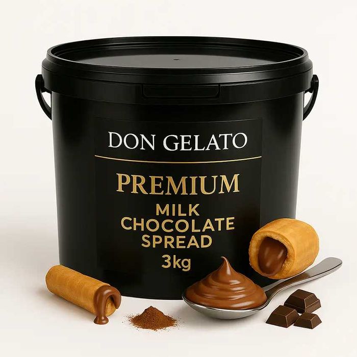 Млечен течен шоколад Don Gelato Premium | 1 кг / 3 кг / 10 кг