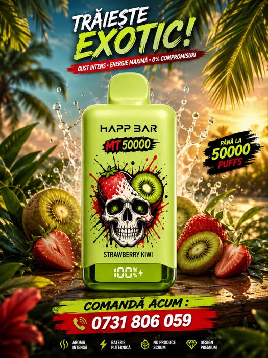 Vape Happ Bar MT 50.000 Puffs fructe