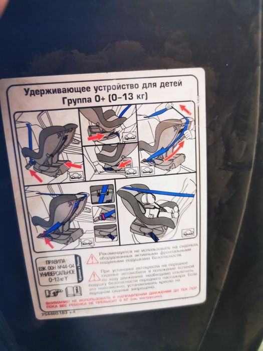 Детское кресло до 20ти кг