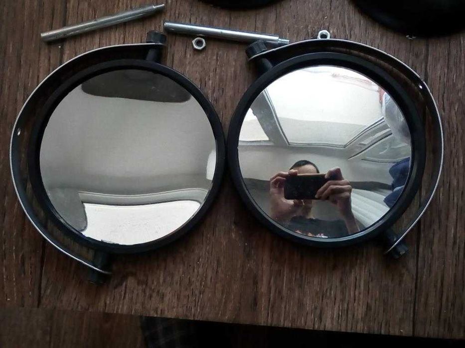 Выпуклое, вогнутое зеркало–2шт.
