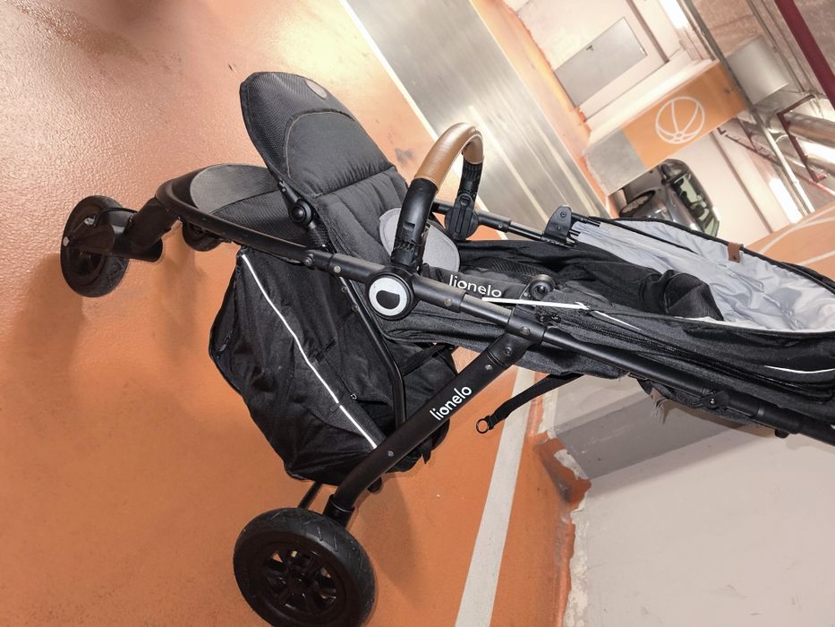 Cărucior copii Lionelo Annet – funcțional, defect frână – PREȚ MIC