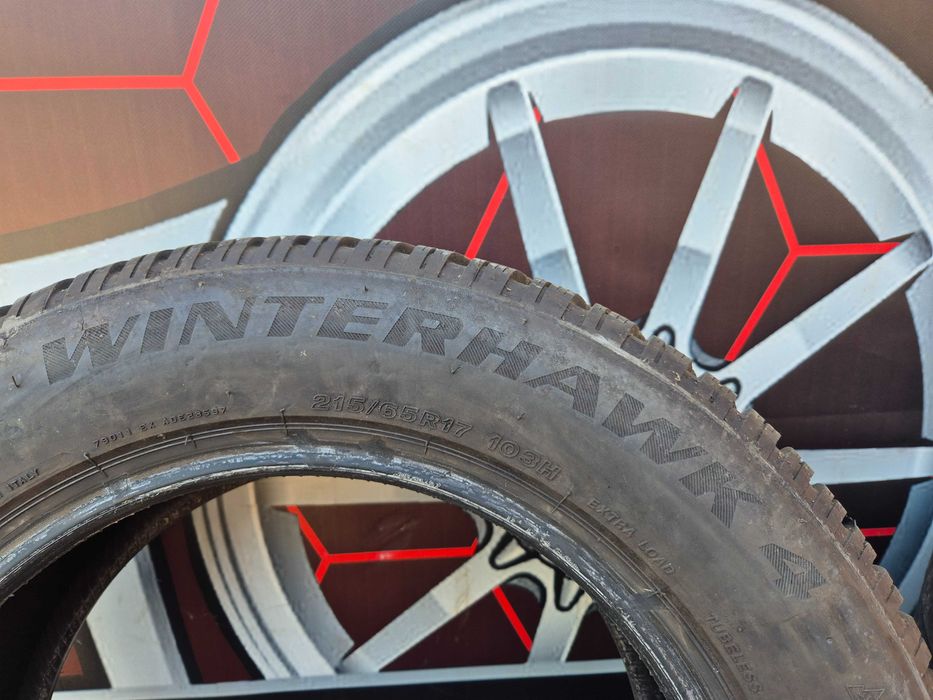 4 Anvelope M+S IARNA  - 215/65/17 - Firestone - APP NOI - DOT 2024 - 2021 !