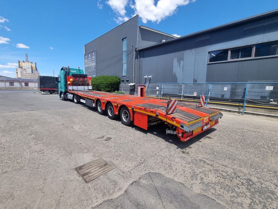 Cap tractor + semiremorca