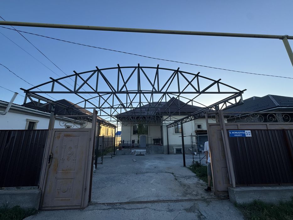 Навес ,ворота, забор