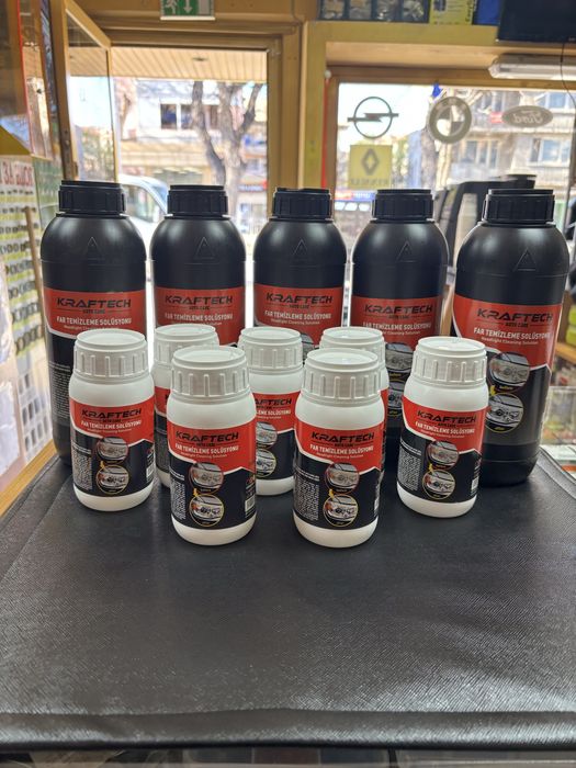 Kraftech Течност за Химическо Полиране на Фарове