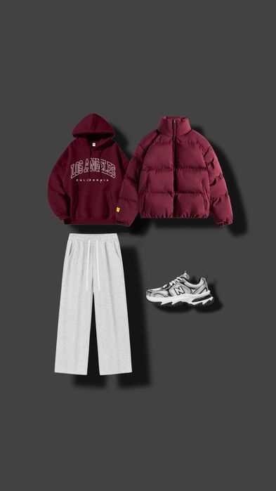 Зимний комплект (куртка + худи + штаны)