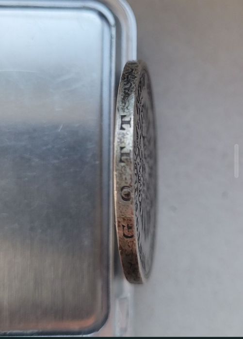 Moneda veche argint 5 Mark 1876 B