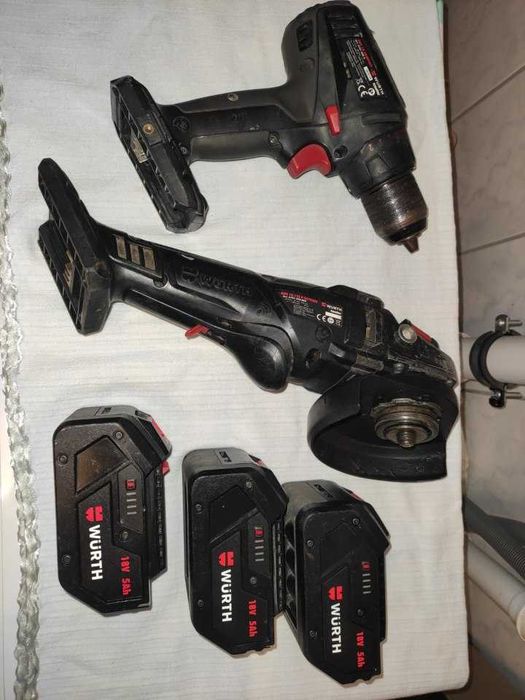 Würth MCube flex, Filetanta, acumulatori, Model nou