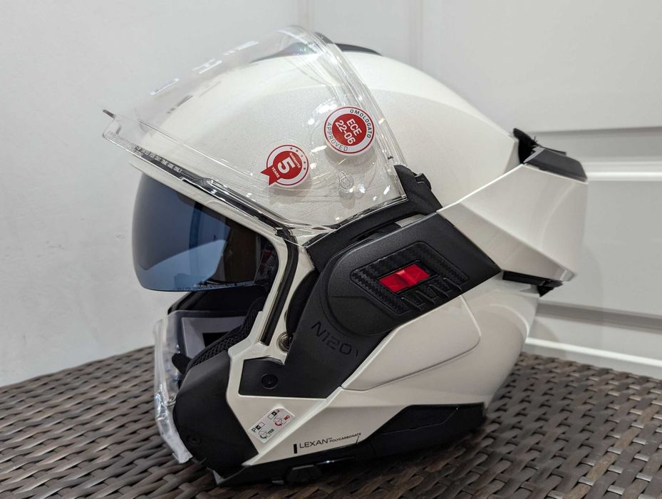 Casca moto Nolan N120-1 N-Com, marime L - Flip-back, ochelari de soare