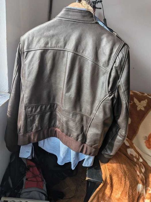 Geacă piele naturală 2XL