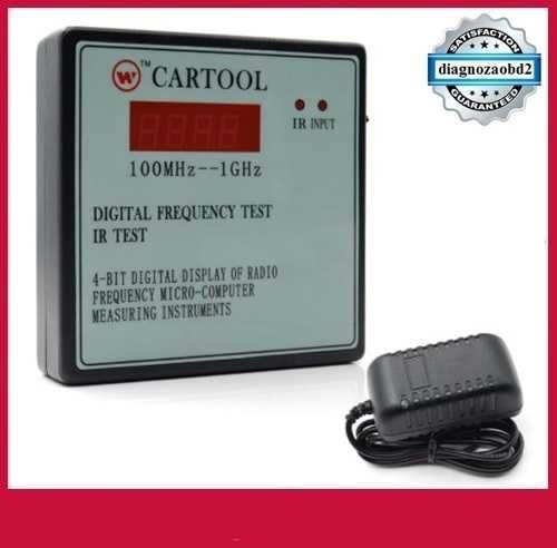 Tester frecventa, telecomenzi chei auto CARTOOL Tester IR cu infraroșu