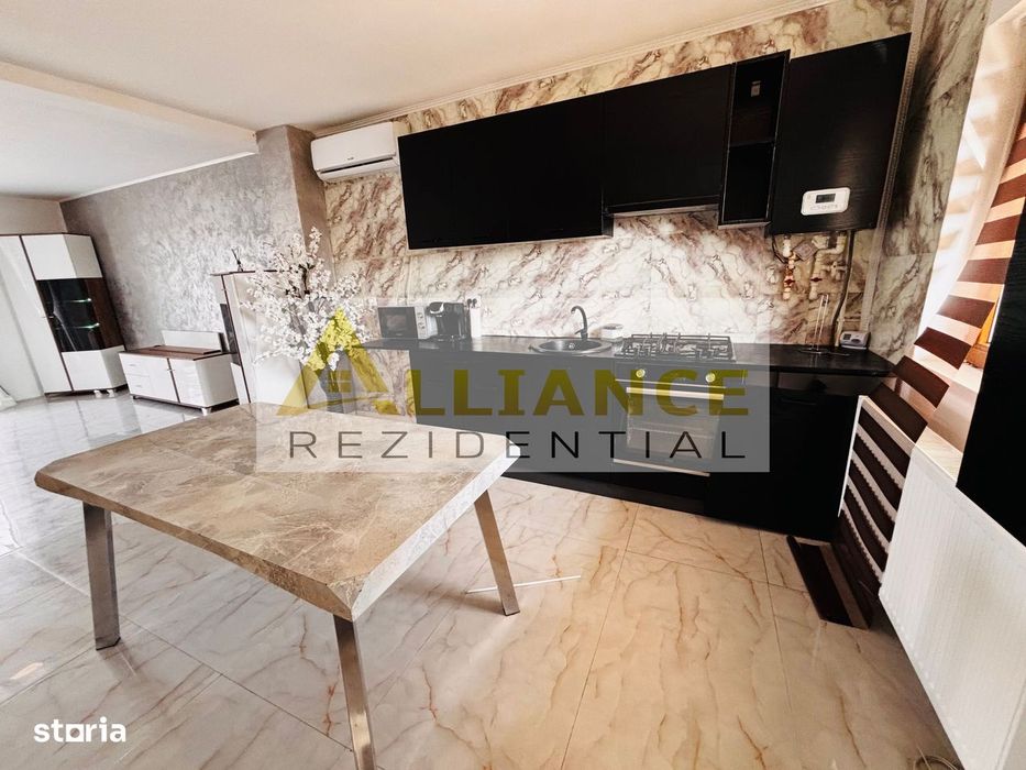 Duplex complet mobilat – 3 camere, 2 băi și curte proprie