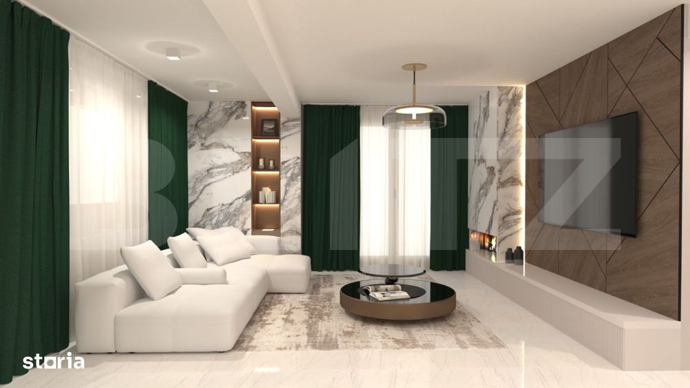 Apartament 2 camere, 58 mp, bloc nou + parcare, Sebes — fotografia 3