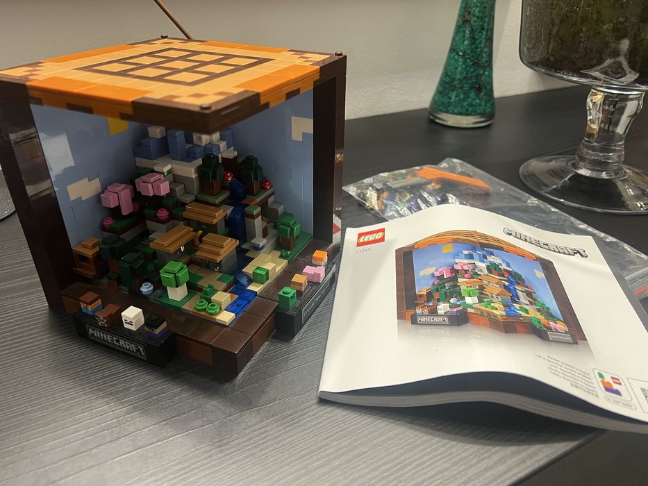 Lego 21265 minecraft- masa de lucru