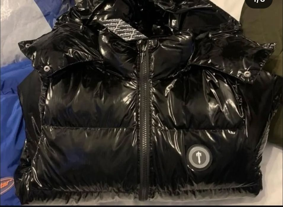 Geaca trapstar black shiny