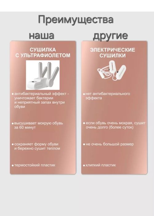 Сушилка для обуви 4 пары