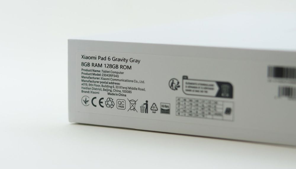 Новый Xiaomi Pad 6