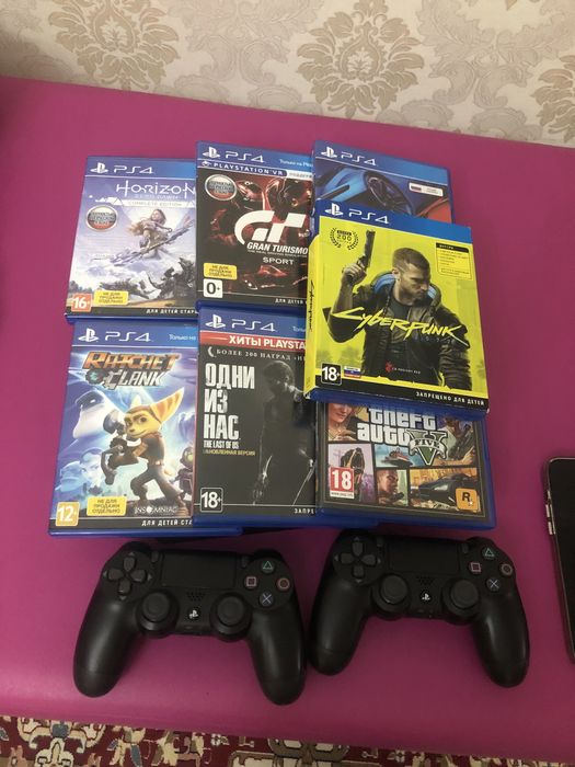 PlayStation 4 Slim 1TB +11 ойын