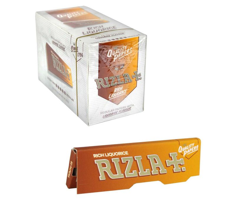 Хартийки за цигари RIZLA Liquorice (70мм)