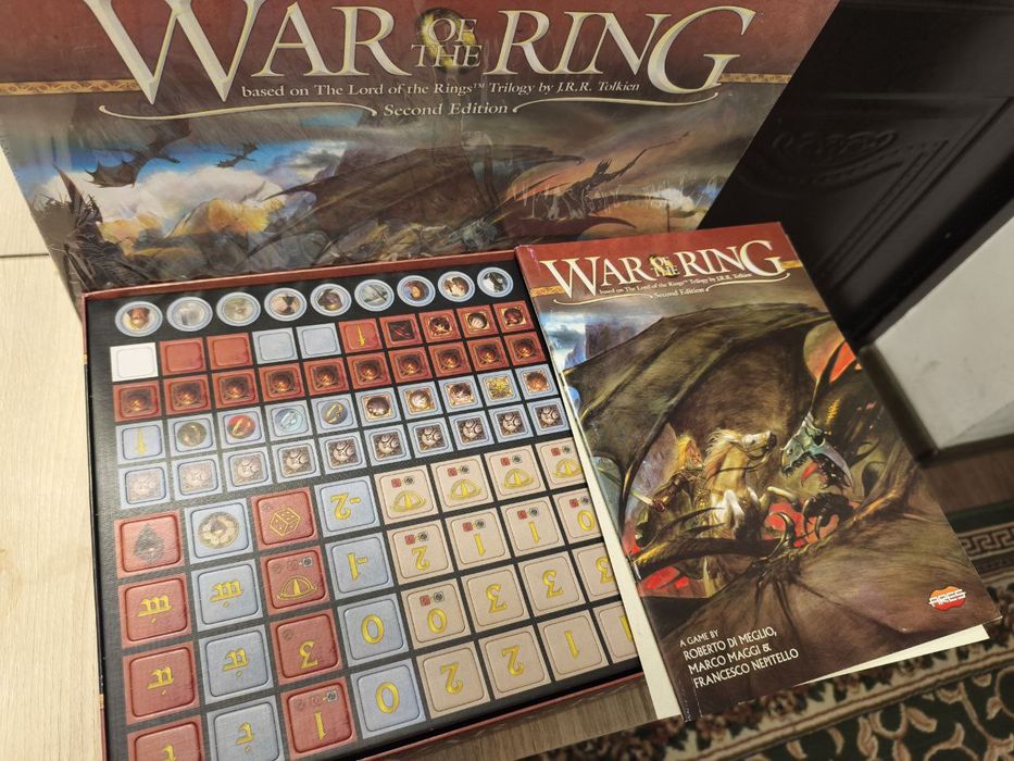 Война кольца настольная игра анг.