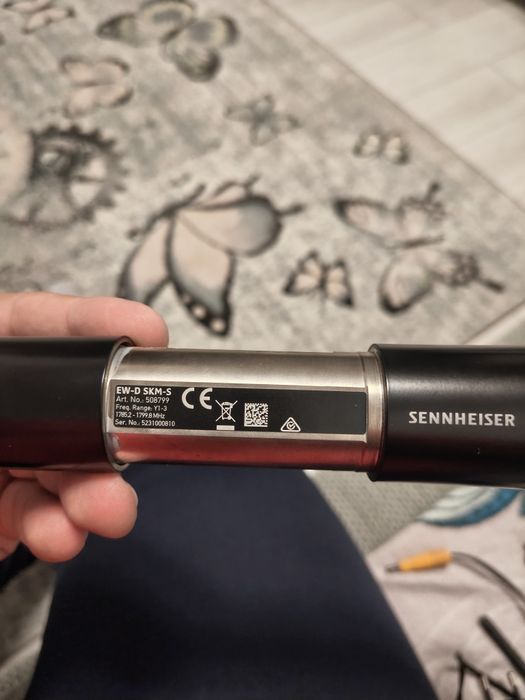 Microfon wireless Senheiser ew-d 835( shure beta58 sm 58)