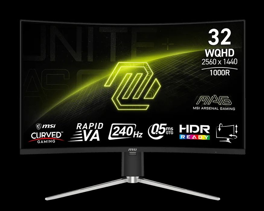 ROG STRIX G614 pro + yangi MAG 325 CQRF E2 AI Gaming Monitor