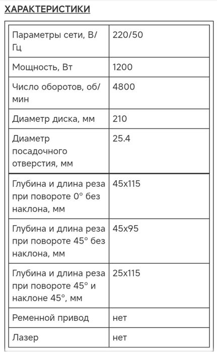 Продам торцовочную пилу