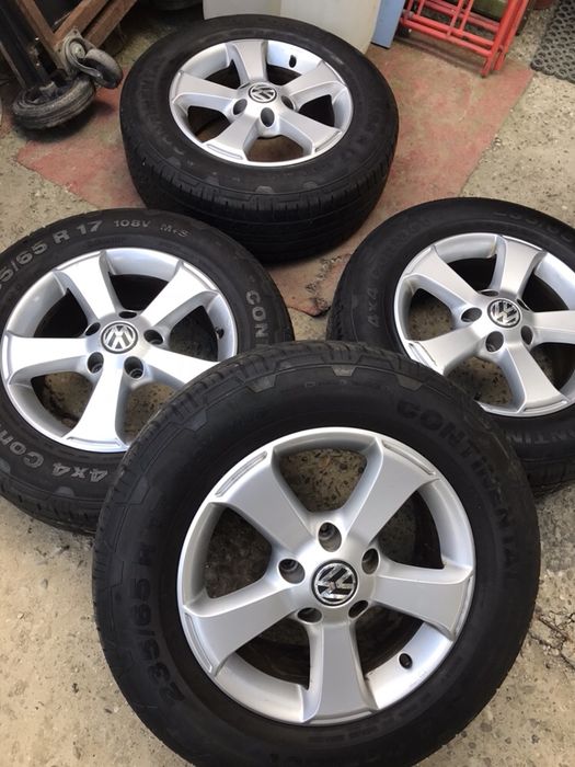 Jante aliaj Touareg 5x130 r17 et50 7,5j 235 65 r17 4x4 Continental