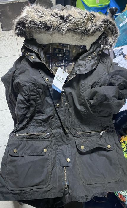 Geaca dama Barbour Kelsall wax Parka - size 14