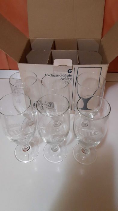 Set 6 Pahare Bere Ciuc 300ml