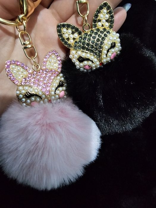 Breloc vulpe chei/ geanta