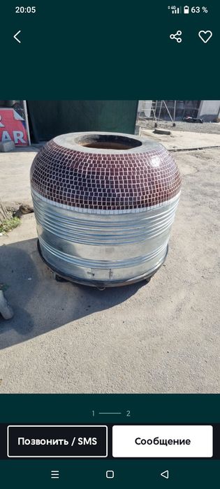 Sifatli materialdan qilingan shoshiling tandirlar cheklangan