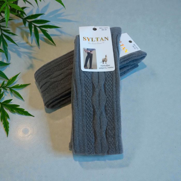 Женские тёплые гольфы