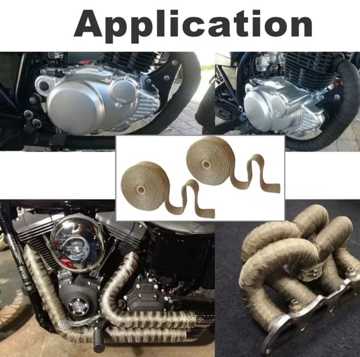 Bandă Termică Evacuare - Titanium, 5m