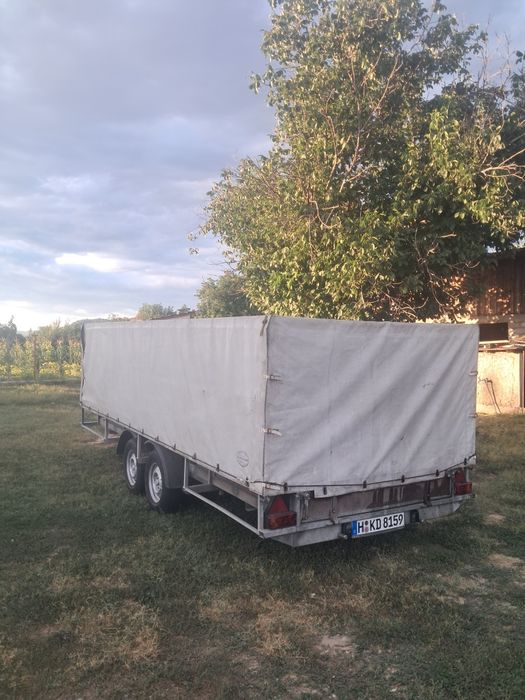 Remorcă 2000kg 5m/2m