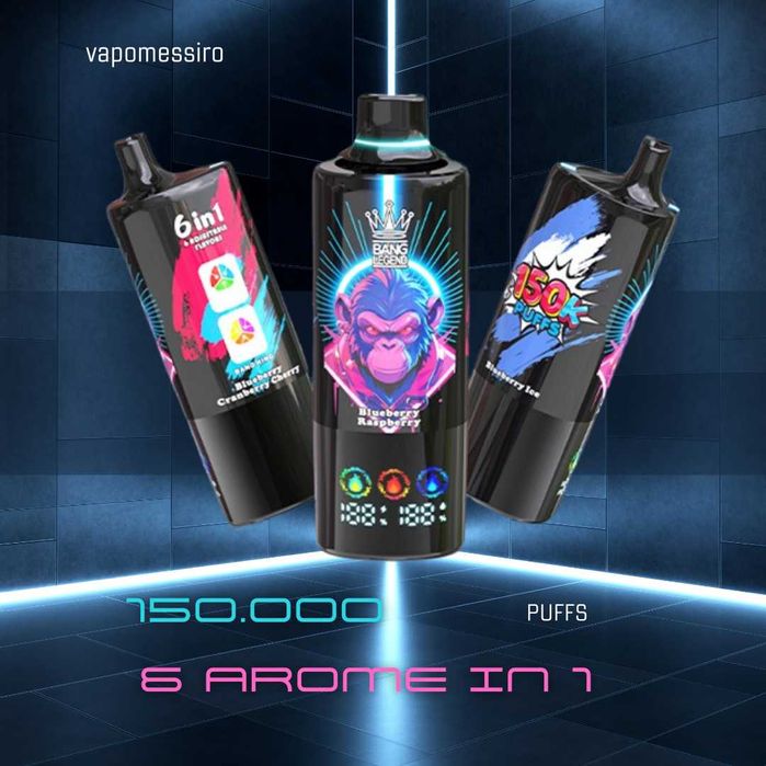 Vape 150.000 puffuri 6 IN 1 Arome
