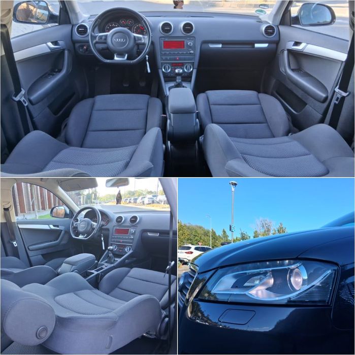 Audia a3 p8 (înmatriculat recent în România)an 2010-2011)motor 1.4tfsi