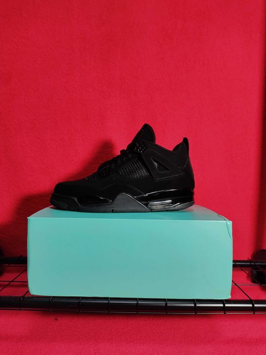 Jordan 4 Black Cat marimea 42